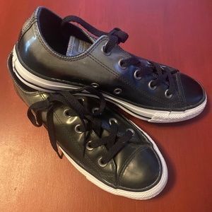 Patent leather Ombré Converse